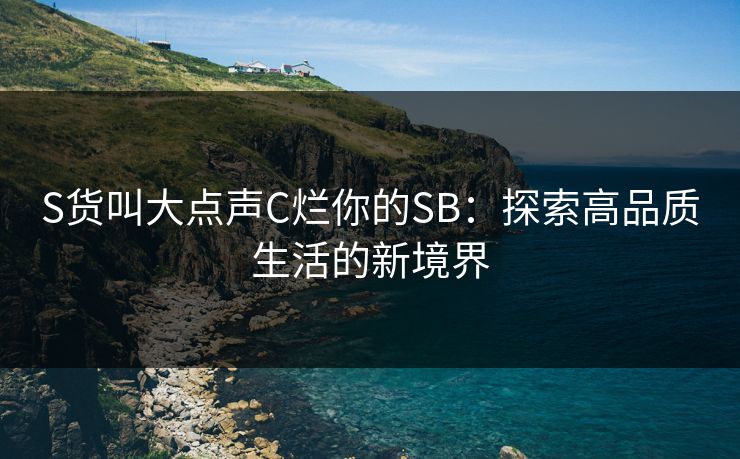 S货叫大点声C烂你的SB：探索高品质生活的新境界